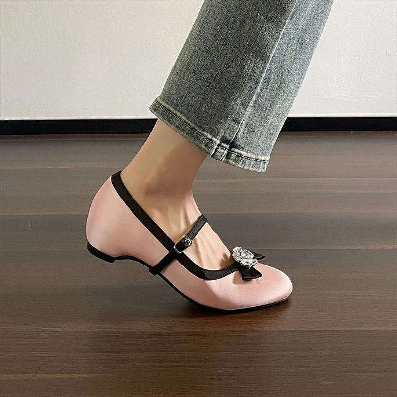 Rhinestone Bow Details Mary Ja - Women'S Fashion Shoes review and price
