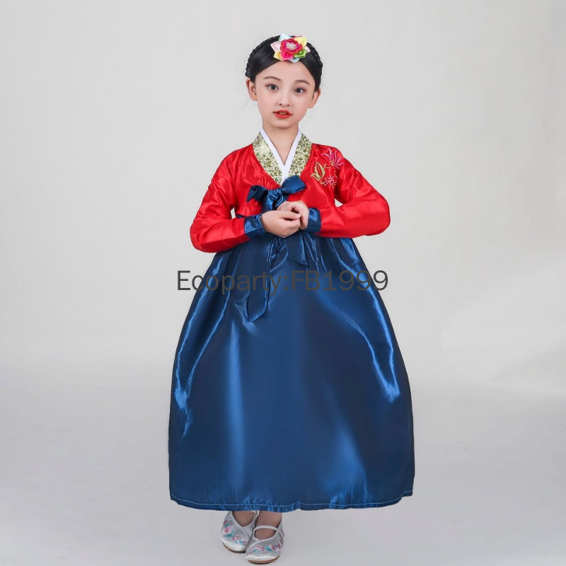 4 Colors Girls Hanbok Dress Ko - Women'S Fashion Korea review and price